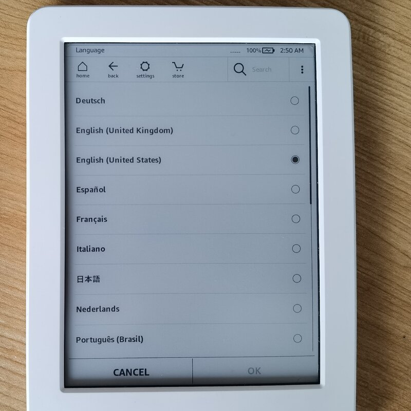 Kindle 8 generazione modello Ebook E Book Eink e-ink Reader 6 pollici Touch Screen Ereader Wifi meglio di Kobo Sy69j