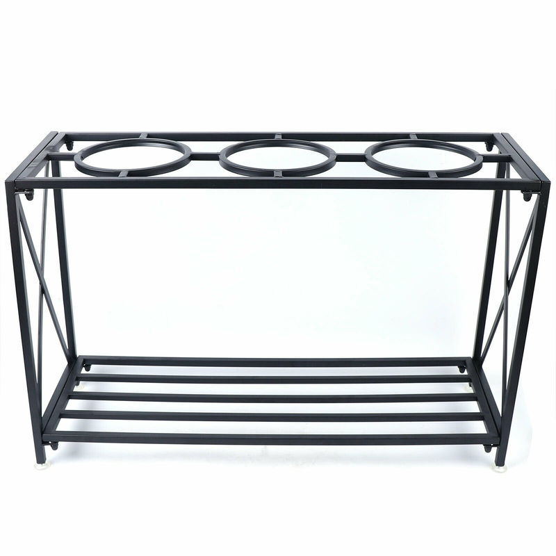 เหล็กดอกไม้ผู้ถือหม้อ,ยืน,ชาวไร่ชั้นวาง Rack, Fit Garden Patio Decor ชั้นวางของกลางแจ้งในร่ม