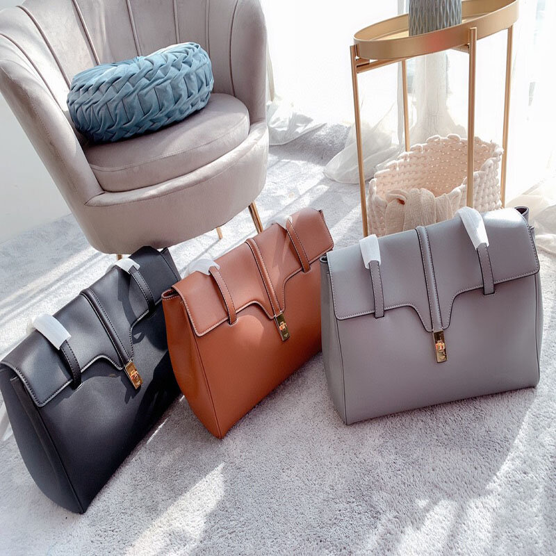 Fashion luxury brand ladies underarm bag commuter handbag leather fabric large capacity shoulder bag 2021 new original quality