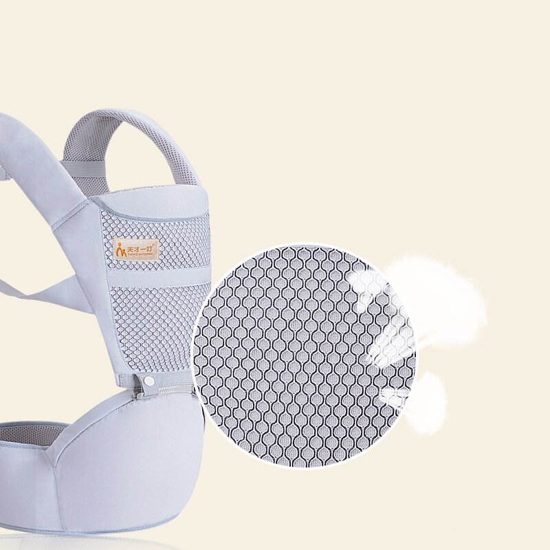 Portabebés ergonómico portátil, mochila para bebé de 0 a 36 meses, envoltura de cabestrillo para bebé recién nacido, cinturón de transporte para mamá y papá