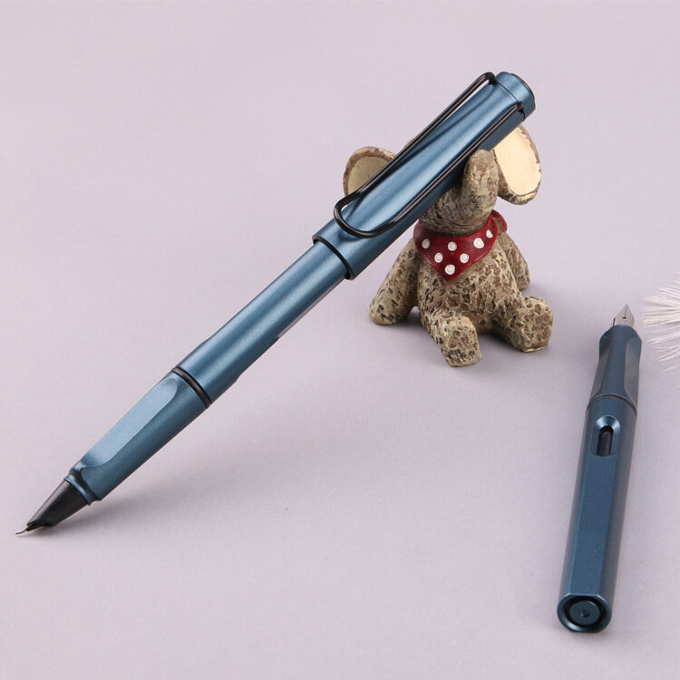 สีดำสีเขียวคลาสสิกมาตรฐานเขียนปากกาอุปกรณ์สำนักงานอุปกรณ์0.5มม.พลาสติกสแตนเลสSteelStandardประเภท