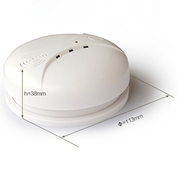 Sistema de alarma de seguridad para el hogar, 433MHz inalámbrico de Detector de humo, Sensor de fuego para G18 W18 GSM, WiFi, Dial automático