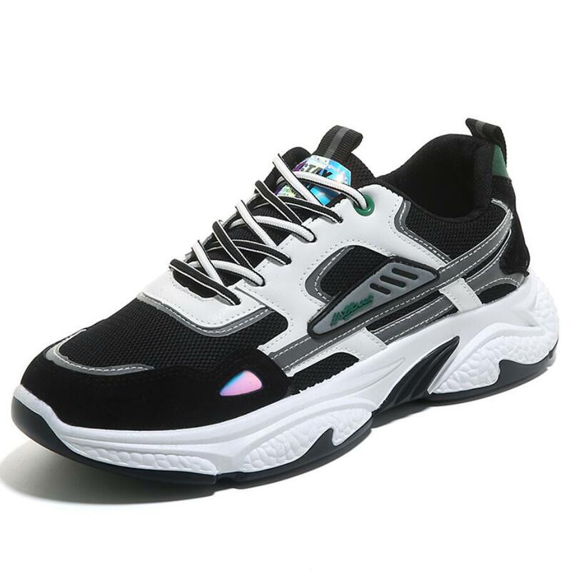 W nowym stylu męskie buty do biegania Tenis Masculino Ourdoor Jogging trampki trekkingowe sportowe buty sportowe wygodne bezpłatna wysyłka