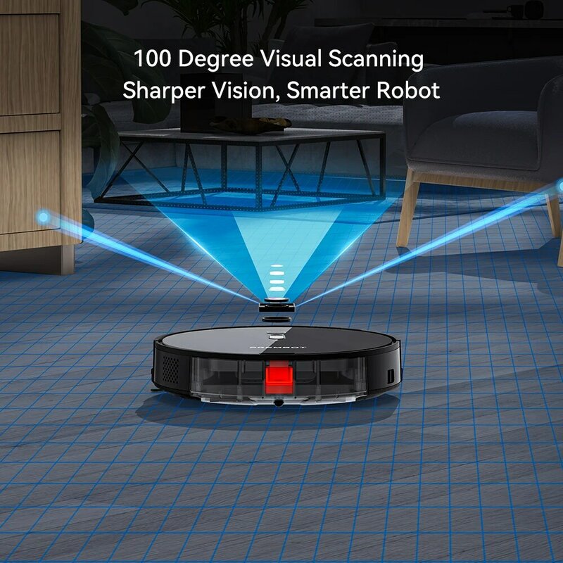 4000Pa Nat & Droog Stofzuiger Robot Visuele Navigatie Veegmachine Smart Home Appliance Vloer & Tapijt Dweilen Wassen Huishoudelijke Tool