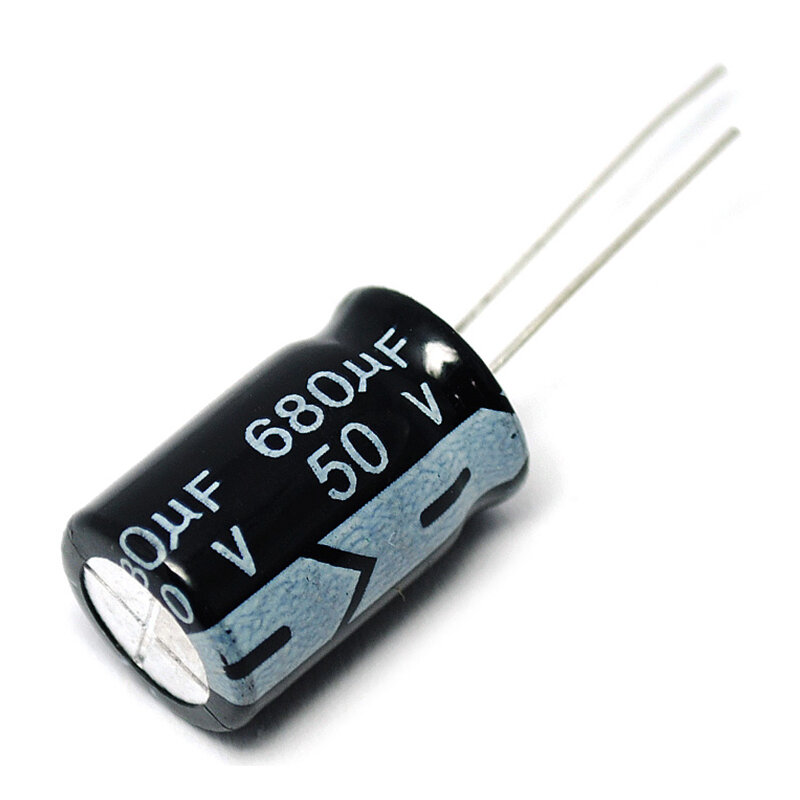 Condensador electrolítico 50V/680uF 50V 680UF 13*21, 10 unids/lote