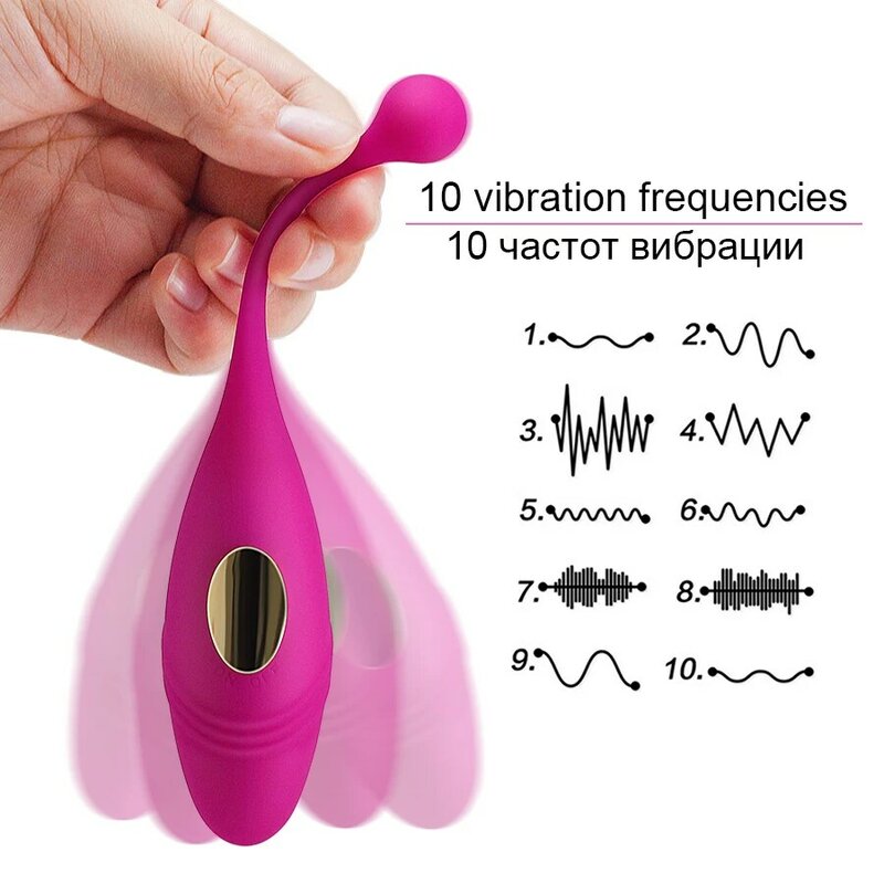 Vibrador inalámbrico con Control remoto para mujeres, juguete sexual erótico de bragas, consolador usable, punto G, clítoris