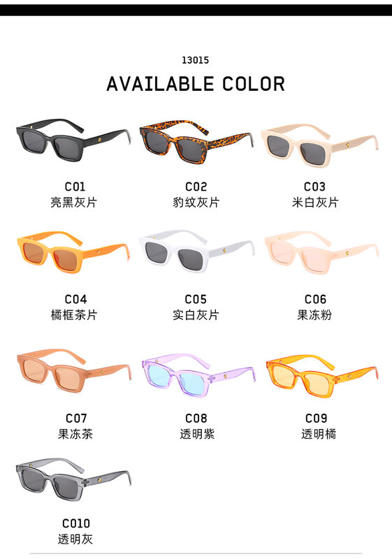 2021 New  Sunglasses Women Brand Designer Rectangle Vintage Retro Points Sun Glasses Female Lady Eyeglass Cat Eye Driver Goggles