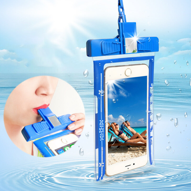 Drift Diving Swimming Phone Waterproof Bag  Underwater Protective Case Cover Mobile Phone Waterproof Pouch