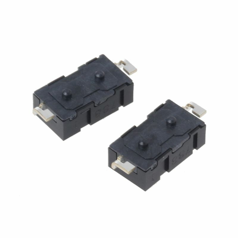 2PCs Original แผ่น Micro Switch เมาส์ปุ่ม Dot ปุ่มด้านข้างสำหรับ Anywhere MX M905 G502 G900ซิป M3GD