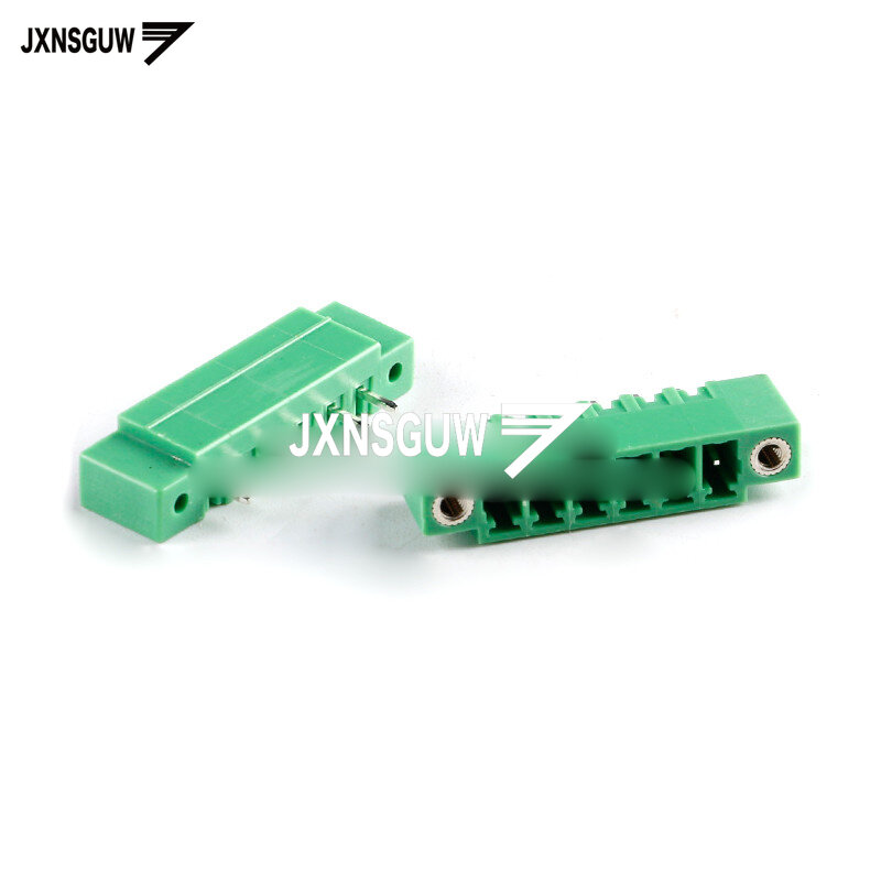 5PCS KF2EDGVM-3.81-2/3/4/5/6/7-12P Straight pin socket with ear 3.81mm pitch terminal block PCB CONNECTOR PLUG-IN TEMINAL BLOCK