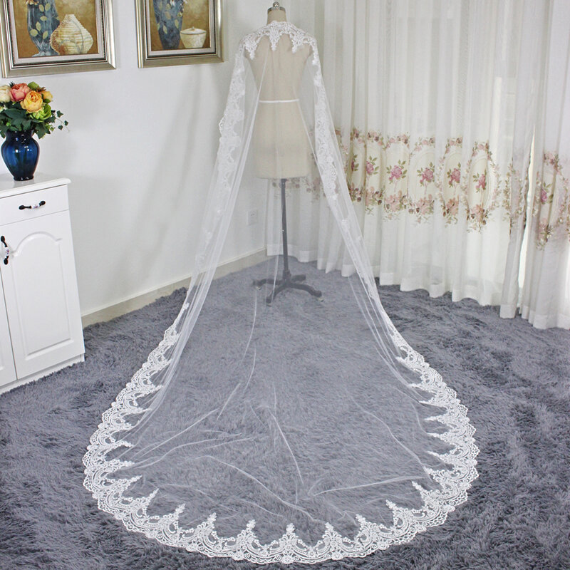 Vestido De boda personalizado De encaje, apliques De lujo, Dubái, blanco, 2021