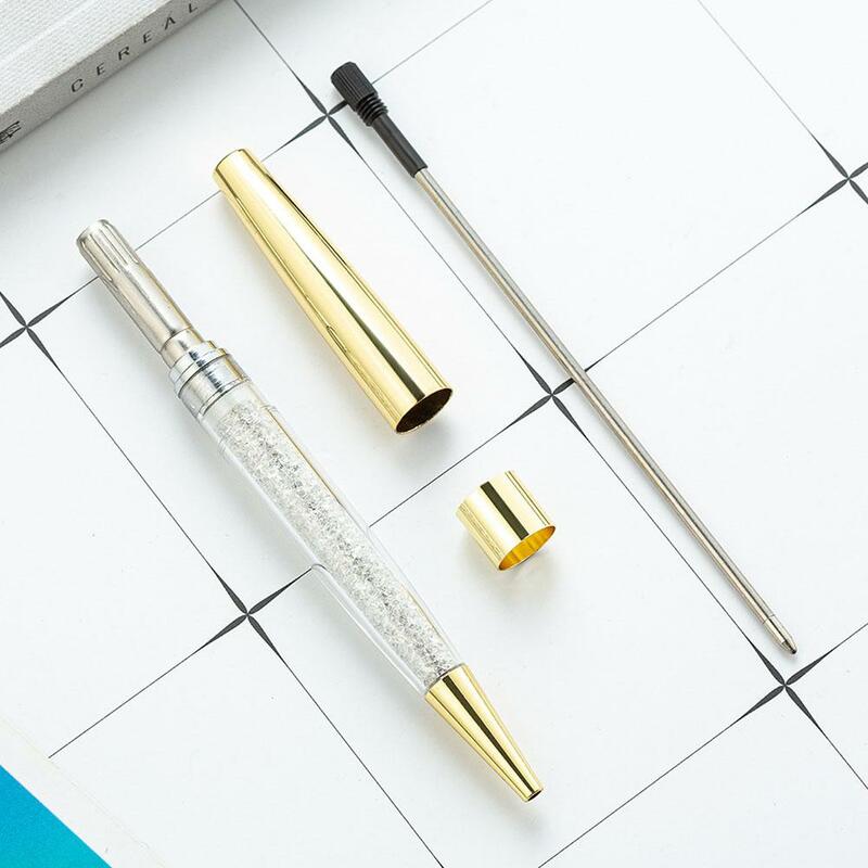 Crystal Ballpoint Pens Shining Gold Pen Ballpoint Pen Gifts for Students Office Worker