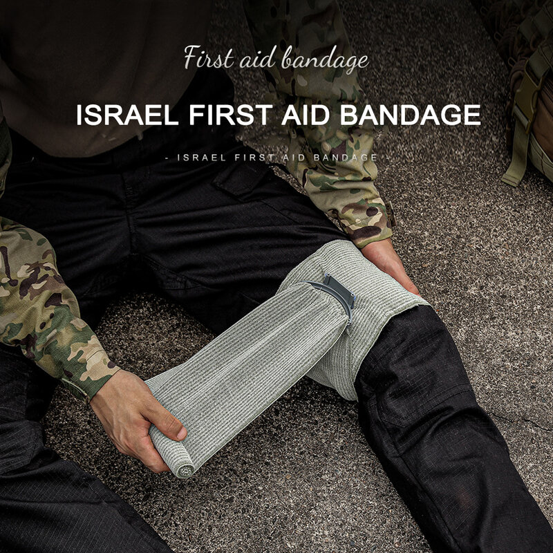 Madicare Israëlische Bandage Outdoor Elastische Tourniquet Quick Trauma Dressing Ehbo Medische Compressie Emergency Riem Survival