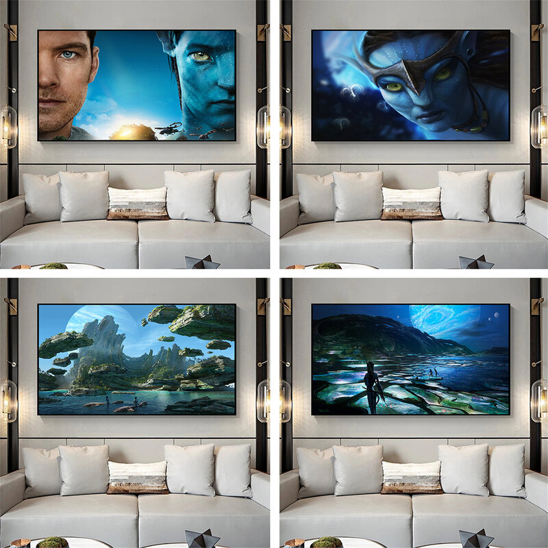Film Avatar Hohe Qualität Poster Bild Dekoration Wohnzimmer Schlafzimmer Wand Rahmenlose Leinwand Wand Malerei Kunst Wandbild