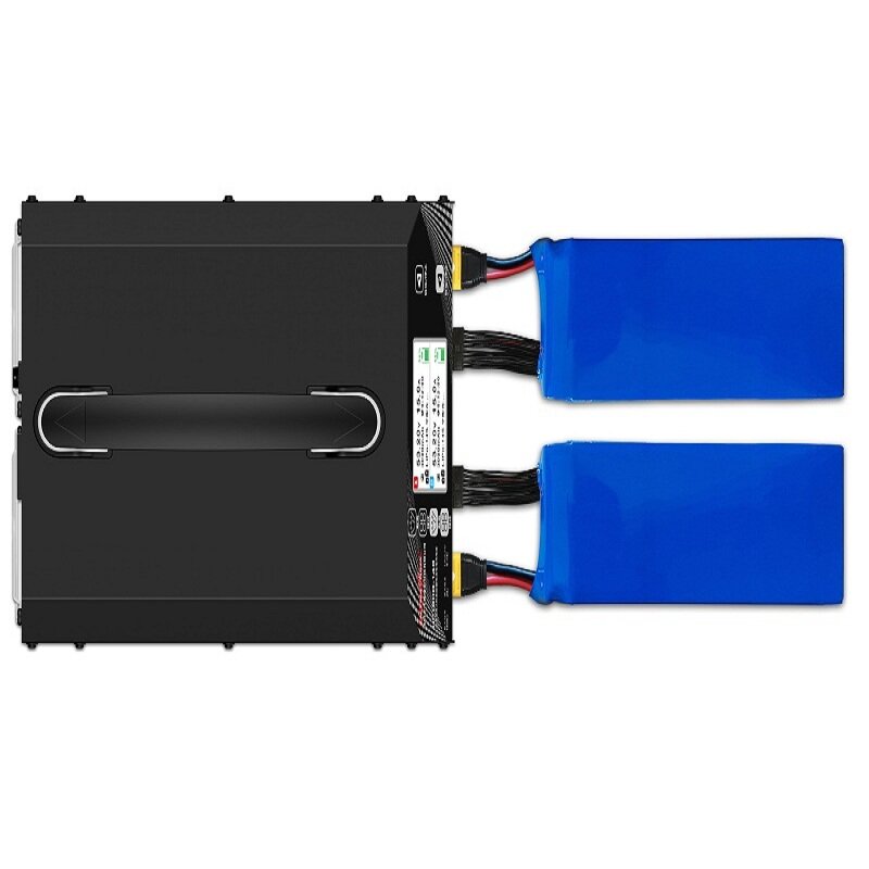 Cargador de batería de litio de doble canal para máquina Uav, Up1800-14s limitada, 28a, 6-14s, 2020