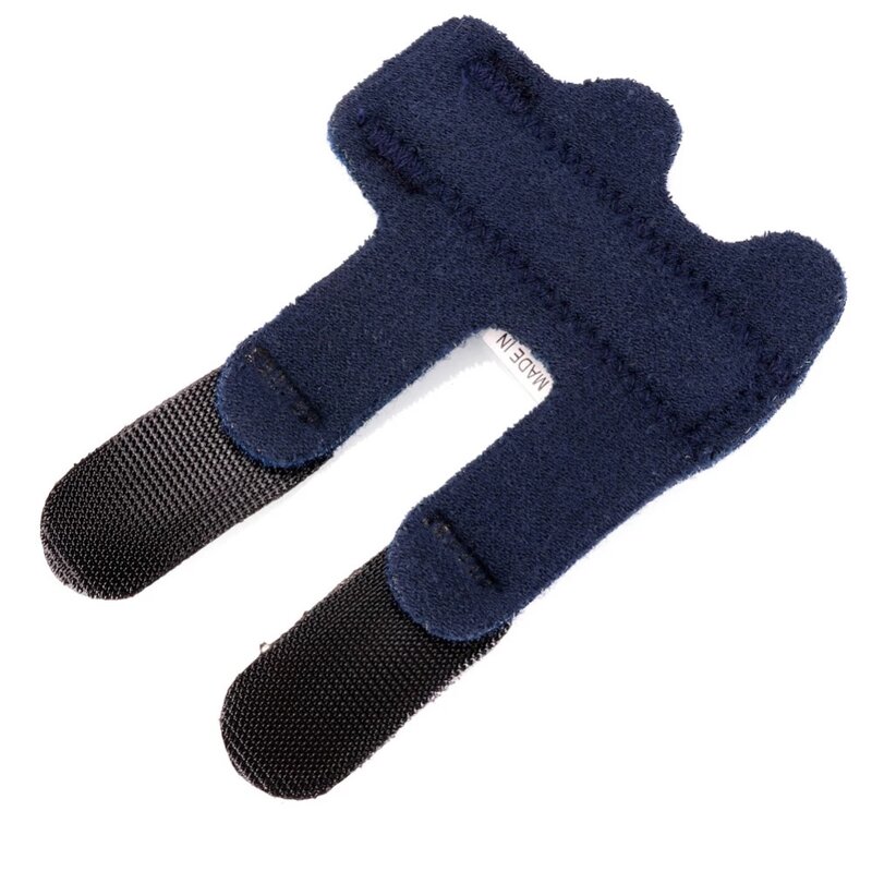Abrazadera de protección para dedo, soporte Corrector con vendaje de Cinta ajustable, alivio del dolor, férula de aluminio, 1 Uds.