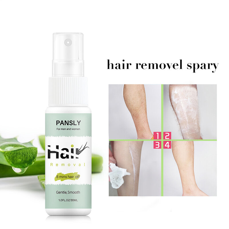 Gentle Hair Removal Spray เช็ดบิกินี่ส่วนบุคคล Mist Arm Remover