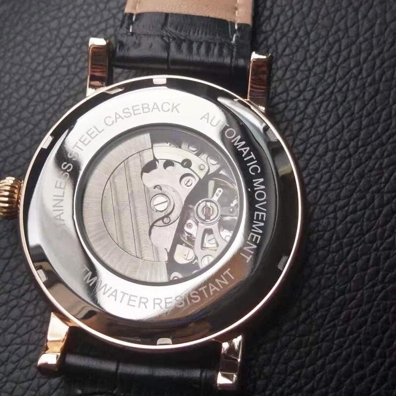 Мужские автоматические швейцарские часы с хронографом, автоматические мужские наручные часы, механические часы, автоматические часы