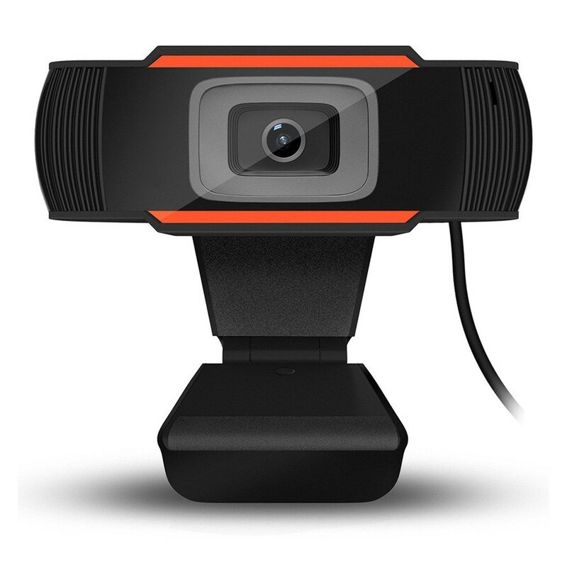 720P HD เว็บแคมพร้อมไมโครโฟนหมุนได้ PC Desktop Web กล้องมินิคอมพิวเตอร์เว็บแคม Cam การบันทึกวิดีโอในสต็อก