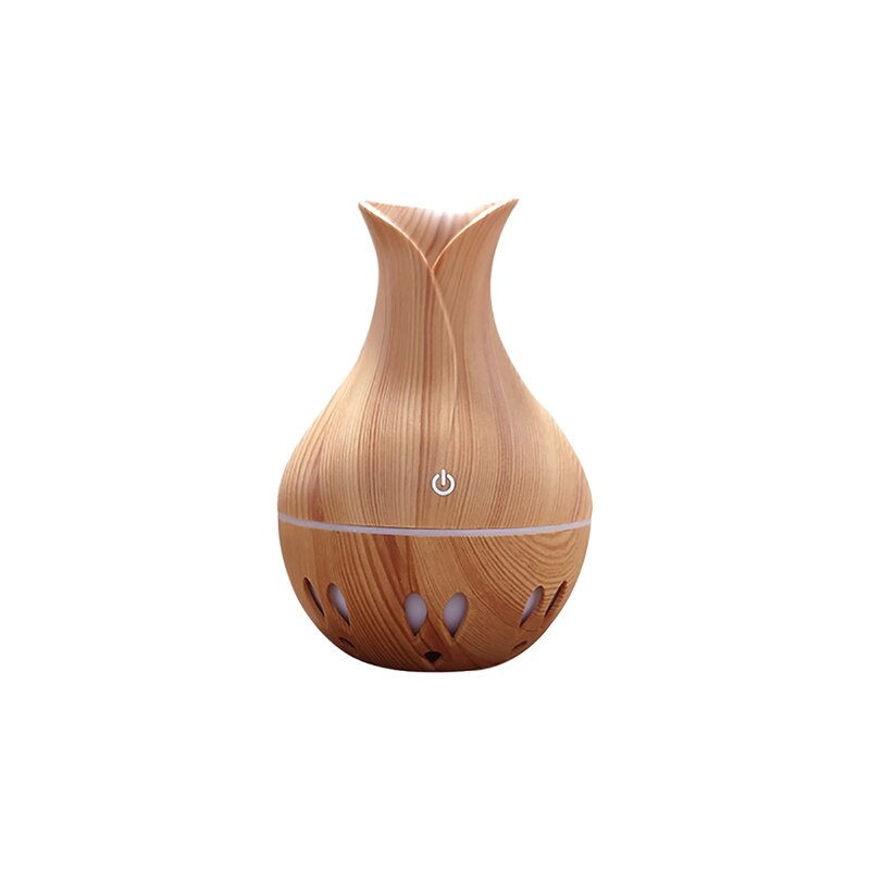 Usb Aroma Essential Oil Diffuser อัลตราโซนิค Cool Mist Humidifier เครื่องฟอกอากาศ7สีเปลี่ยนไฟ Led สำหรับ Office Home # G4