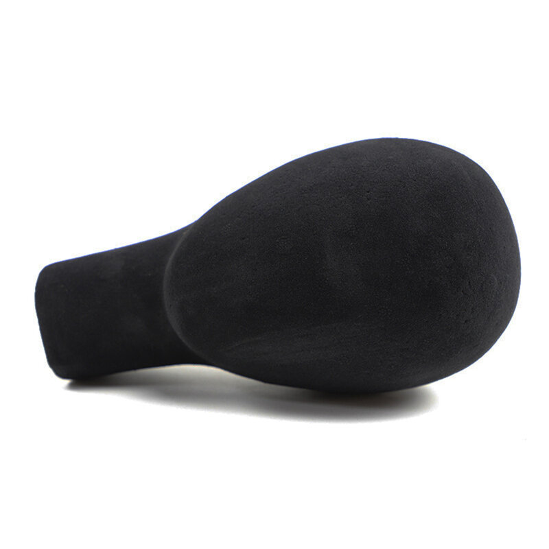 Cabeza de Maniquí de entrenamiento profesional para práctica de barbería, sombreros, gorros, exhibición de gafas de peluca con soporte de sujeción combinado, estable