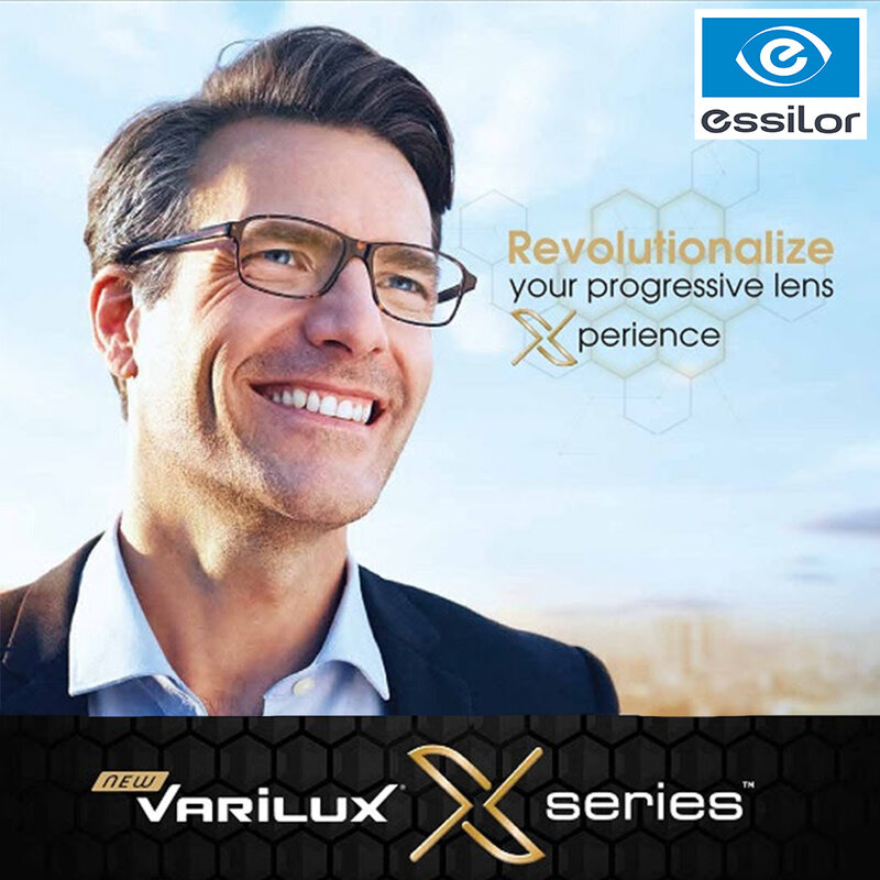 Varilux × セリエ多焦点レンズ1.50 1.59 1.60 1.67 1.74プログレッシブメガネレンズ1ペア (フル処方必要なデータ)