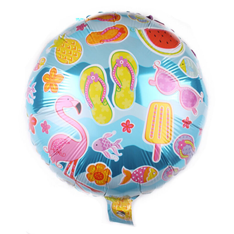 Balão laminado de rosquinha de 18 polegadas, decoração de balão para casamento, aniversário de chá de bebê