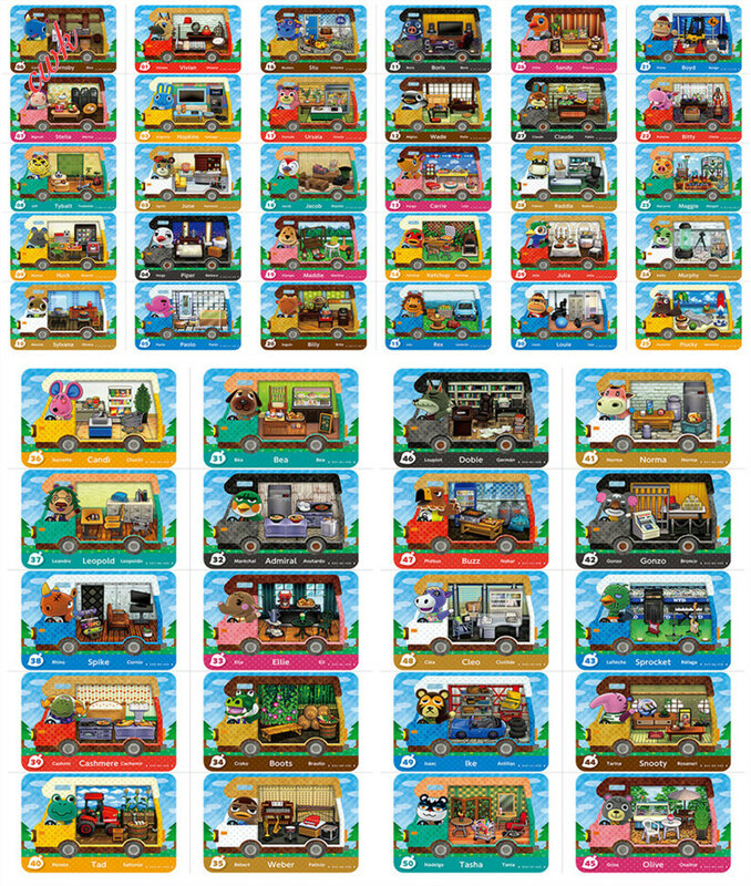 450 قطعة عالية الجودة اسكيمو الحيوان كروكسينغ آفاق بطاقة الألعاب ل NS التبديل 3DS بطاقة الألعاب NFC بطاقات الساخن القرويين Merengue