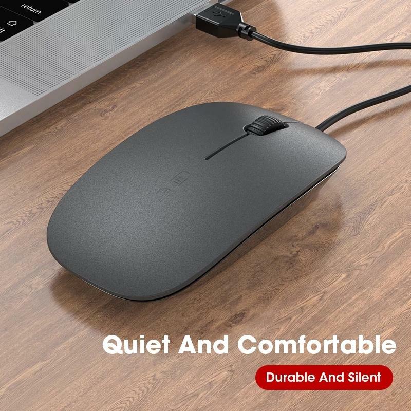 Проводная мышь для настольного ПК, ноутбука, компьютера, USB-игр, для дома и офиса, проводная мышь