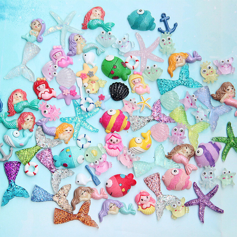 Selain Itu Slime Persediaan Case Dekorasi untuk Slime Pengisi Miniatur Resin Kue Buah Permen Cokelat Mainan Anak-anak Halloween Hadiah E