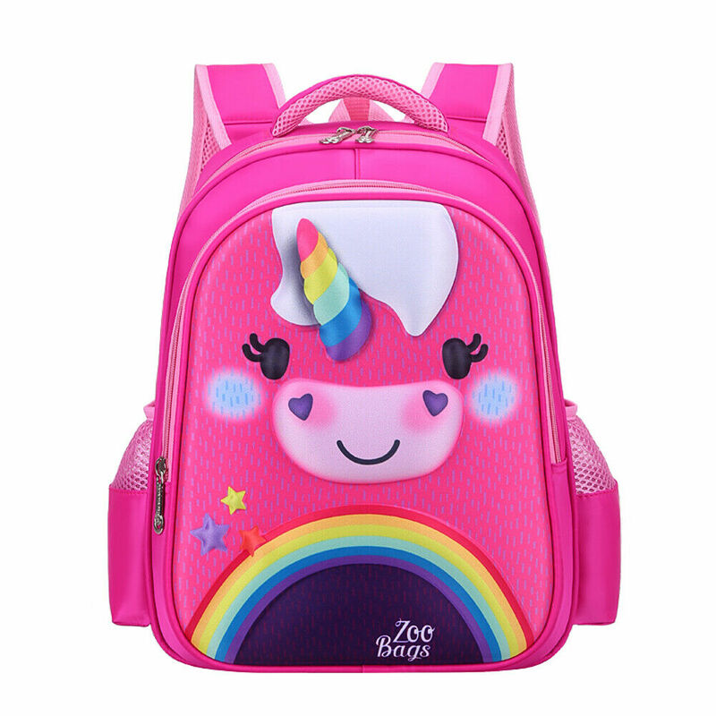 Классный мультяшный рюкзак с животными, детская школьная сумка для маленьких детей, ранец для мальчиков и девочек, рюкзак, сумка для книг, Но...