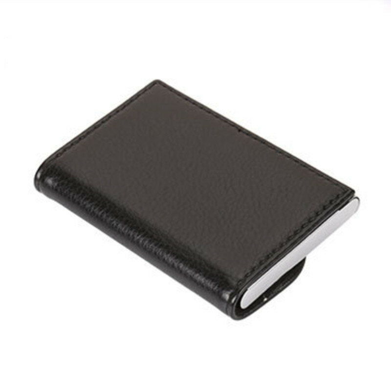 Zovyvol-クレジットカードホルダー,大容量,名刺財布,新しい銀行カードパッケージ,無地の鋼製カードケース,2021