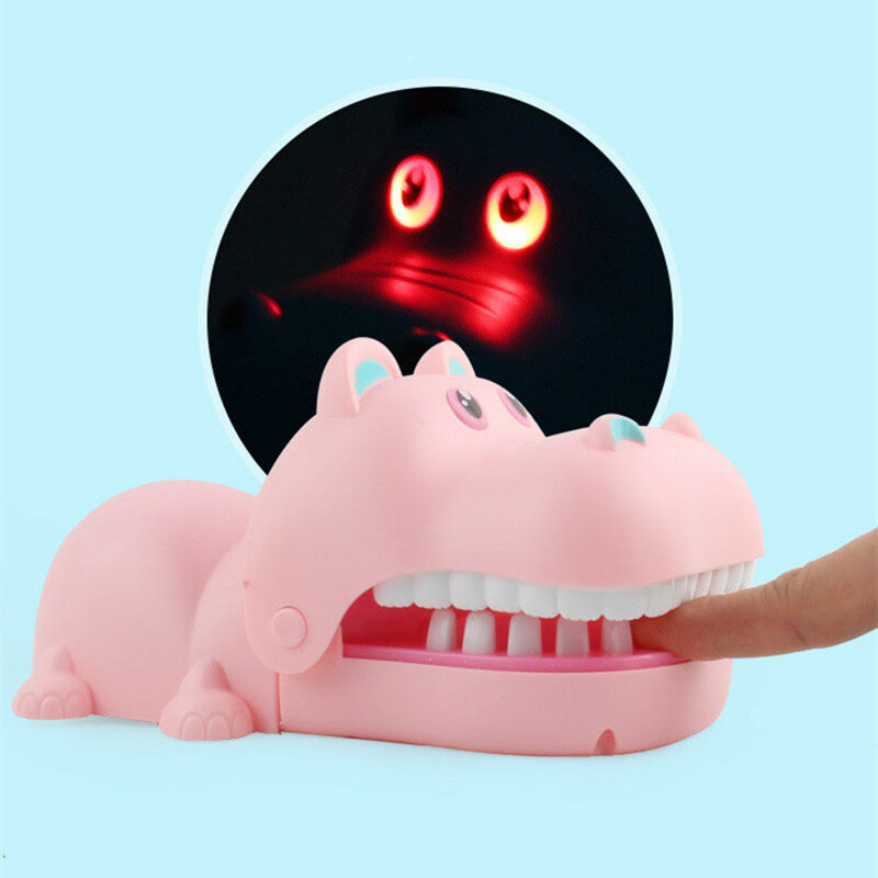 Детская игрушка-Бегемот в стиле хиппота, игрушка для зубов