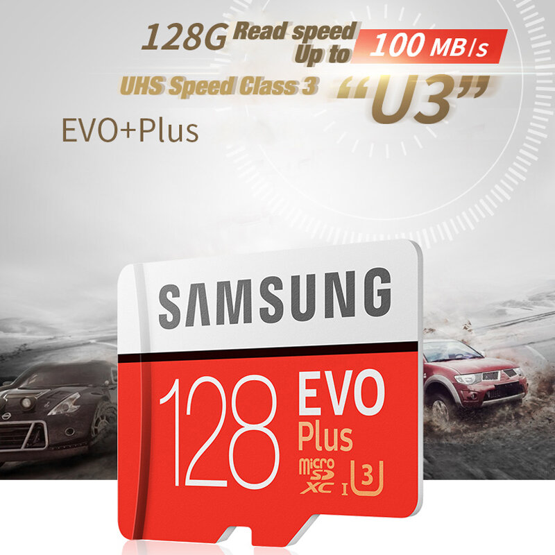Samsung cartão de memória micro sd 256g 128gb 64gb 32gb até 60 mb/s class10 u3/u1 evoplus