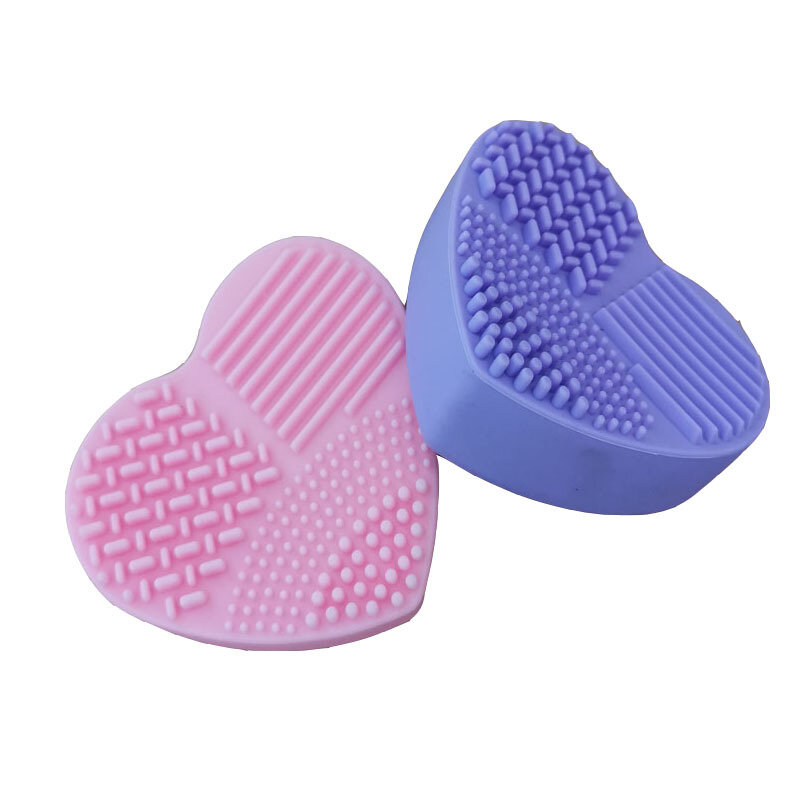 Makeup Brush Cleaning Pad Foundation Make Up Brush Scrubber Board Cleaning Mat Makeup Brush Cleaner Cosmetic Cleaning Tool