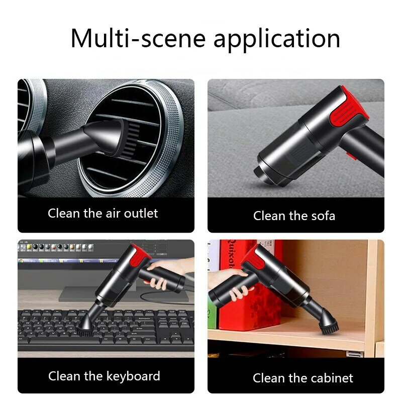 Handheld Mini Staubsauger Für Auto Produkt Tragbare Drahtlose Staubsauger Für Home Appliance Auto Trockenen Reinigung Mini Reiniger