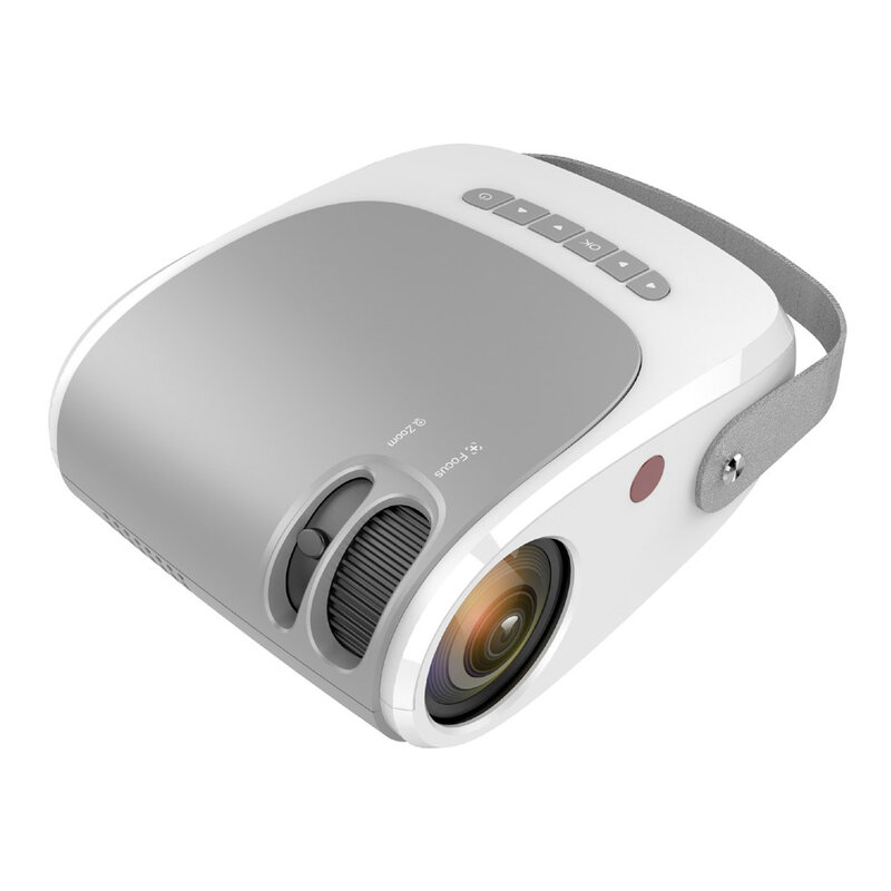 ByJoTeCH – projecteur Portable H5 Full HD 1080P, Android en option, lecteur vidéo, supporte les films 4K, Home cinéma VS T6