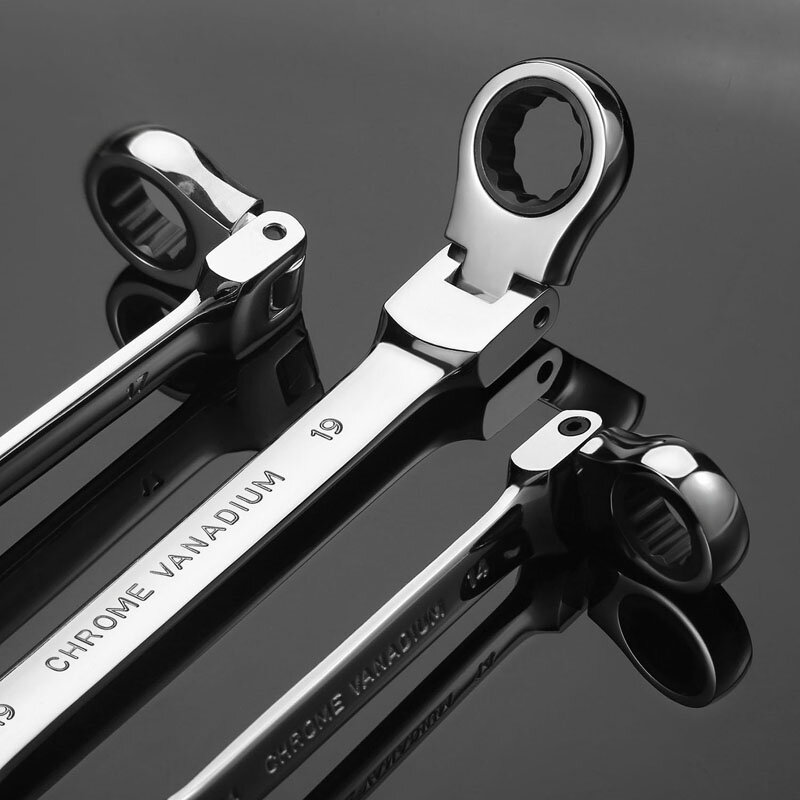 Chave de catraca conjunto de ferramentas de combinação de 72 dentes combinação universal chave de reparo do carro cabeça flexível chave de catraca