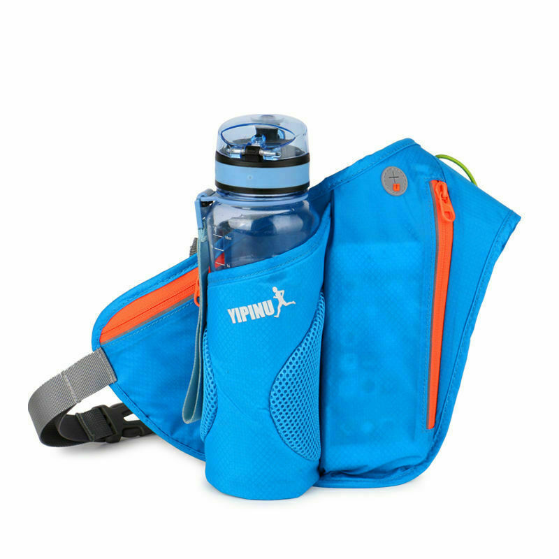 2021 New 4 Colors Women Men Running Belt Bags Jogging Cycling Waist Pack Sports Runner Bag Water Bottle Holder
