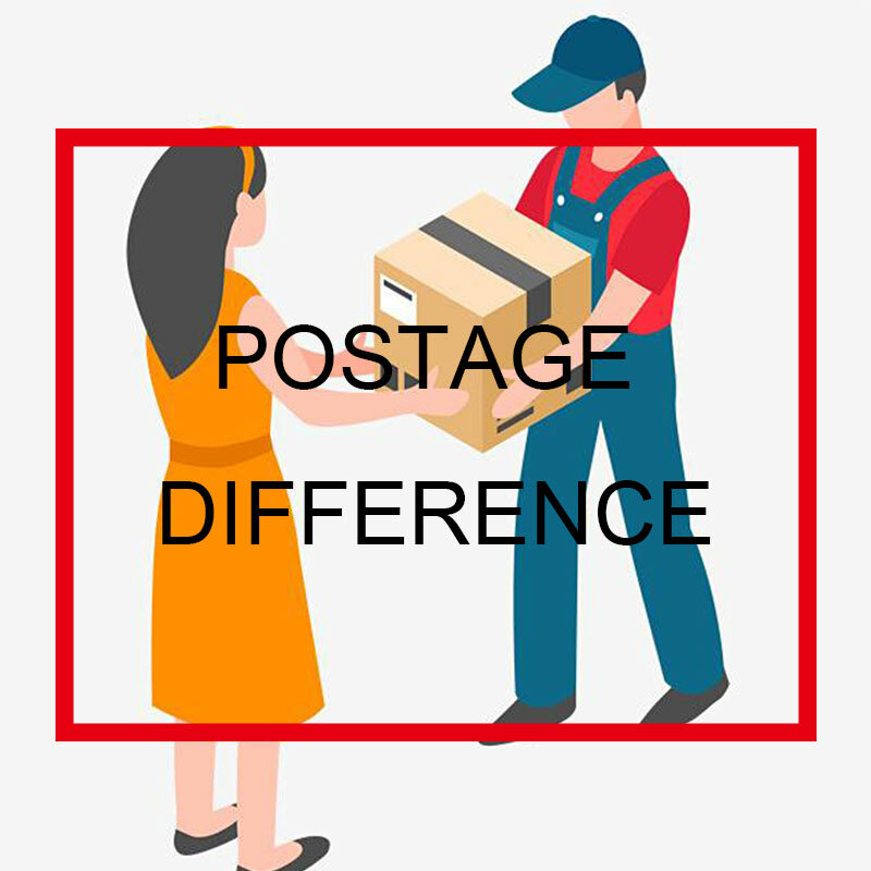 Różnica pocztowa (nie rzeczywiste produkty)