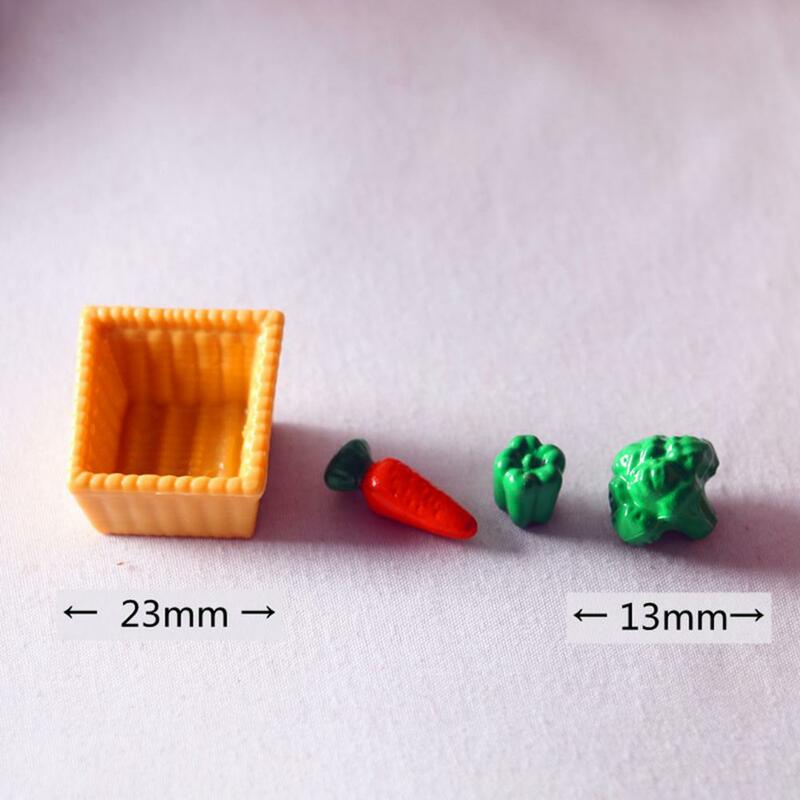 Simulation Fruits DIY Durable Colorful Dollhouse Miniatures Food for Children