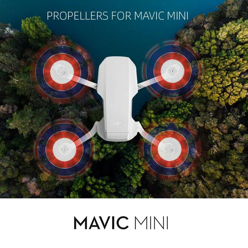 16 Pcs Colorful Propeller Foldable Propellers Low-Noise Quick-Release Blades Propellers for DJI Mavic Mini Mini 2 Mini SE Drone
