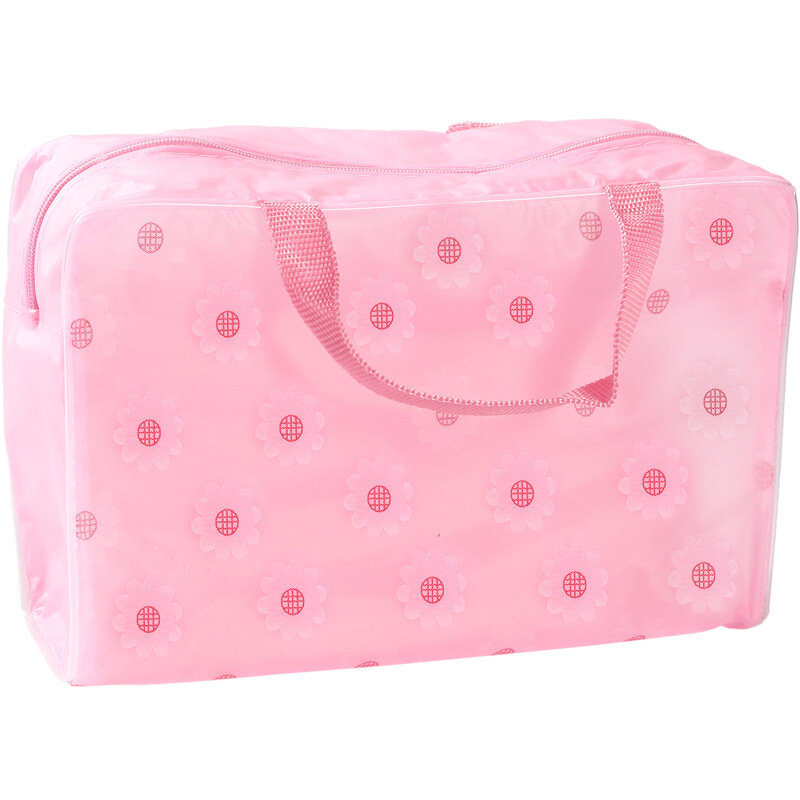 3pc Girl Clear Cosmetic Bag PVC Transparent Makeup Bag for Women Waterproof Zipper Beauty Case Travel Bags Storage bag Organizer