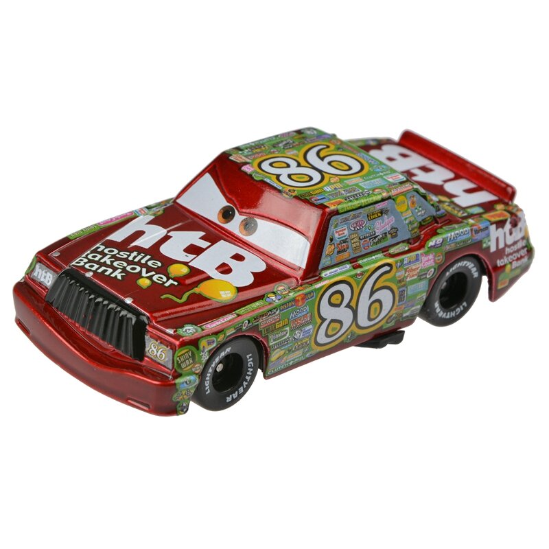 Nuovo arrivo Disney Pixar Cars 3 Toy Car McQueen 1:55 modello in lega di metallo fuso giocattolo per regalo di natale di compleanno per bambini
