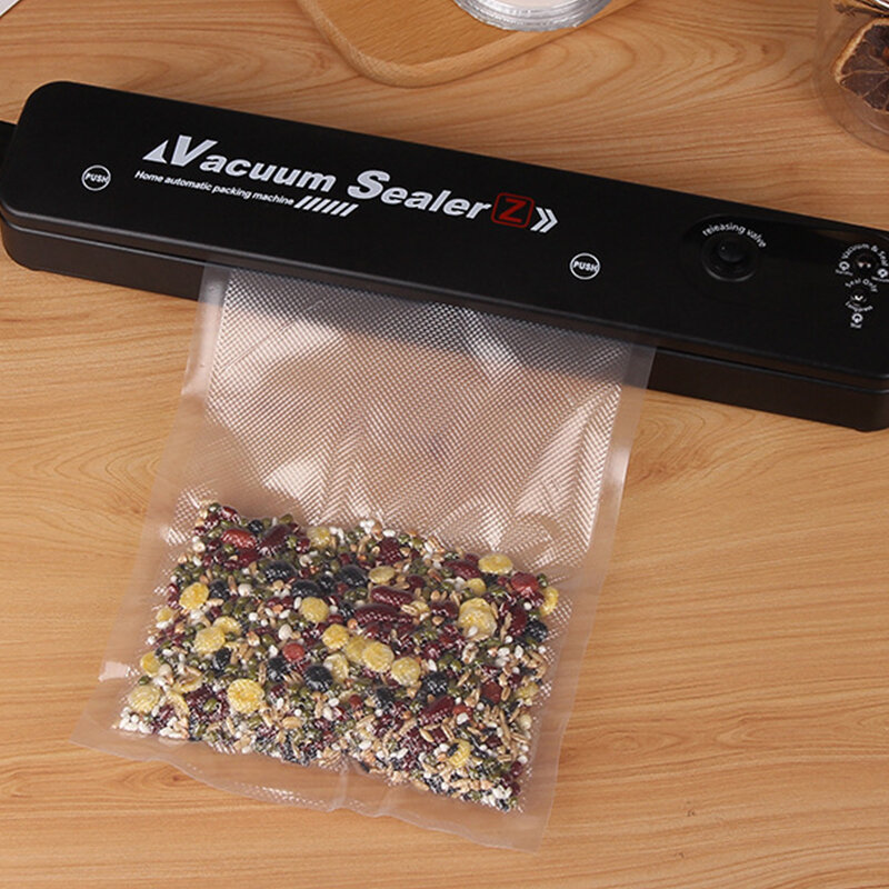 Luftpumpe Vakuum Versiegelung Verpackung Maschine Film Verpackung Maschine Haushalt Lebensmittel Einschließlich 15Pcs Taschen Geeignet für Küche
