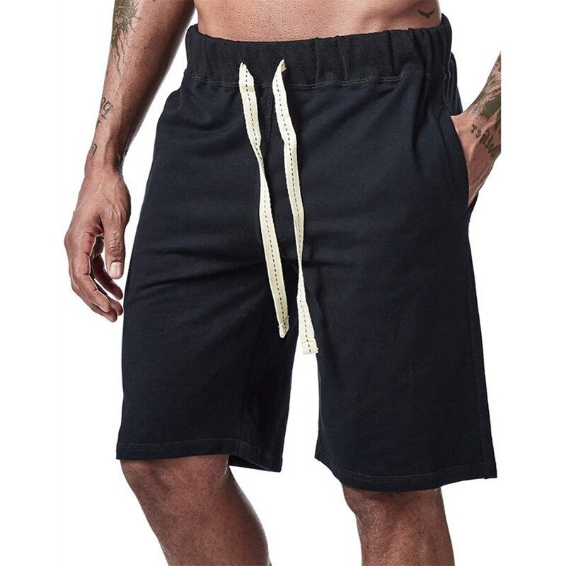 Calções de ginásio de fitness masculino treino musculação correndo calças curtas jogger verão solto casual shorts para homem streetwear roupas