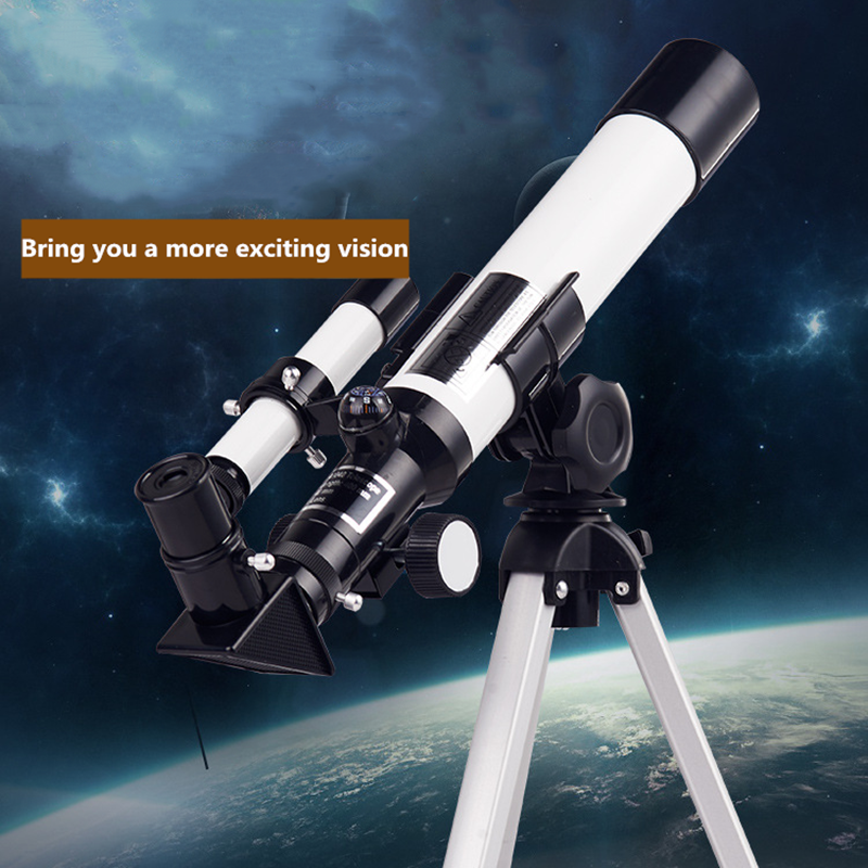 Télescope astronomique à fort grossissement pour étudiants, 40040, pour enfants et adultes, observation en profondeur