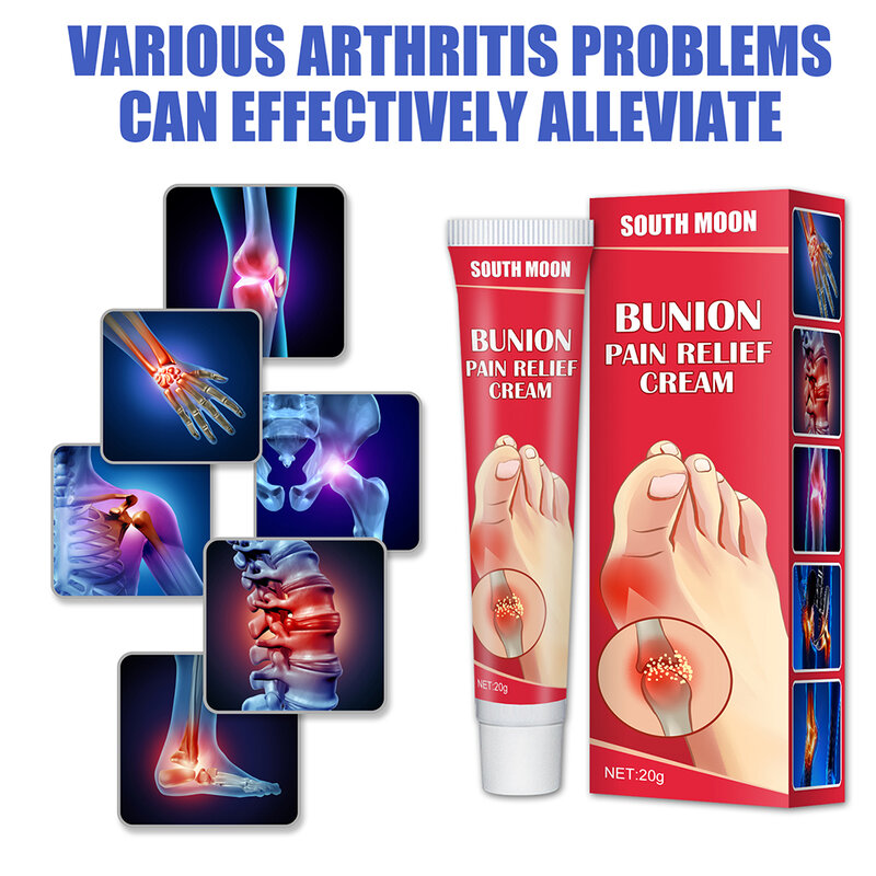 Joint Pain Cream Bunion Pain Relief Ointment Joint Toe Pain Relief Stiffness การอักเสบ Treatment Arch Bunion Pain Relief