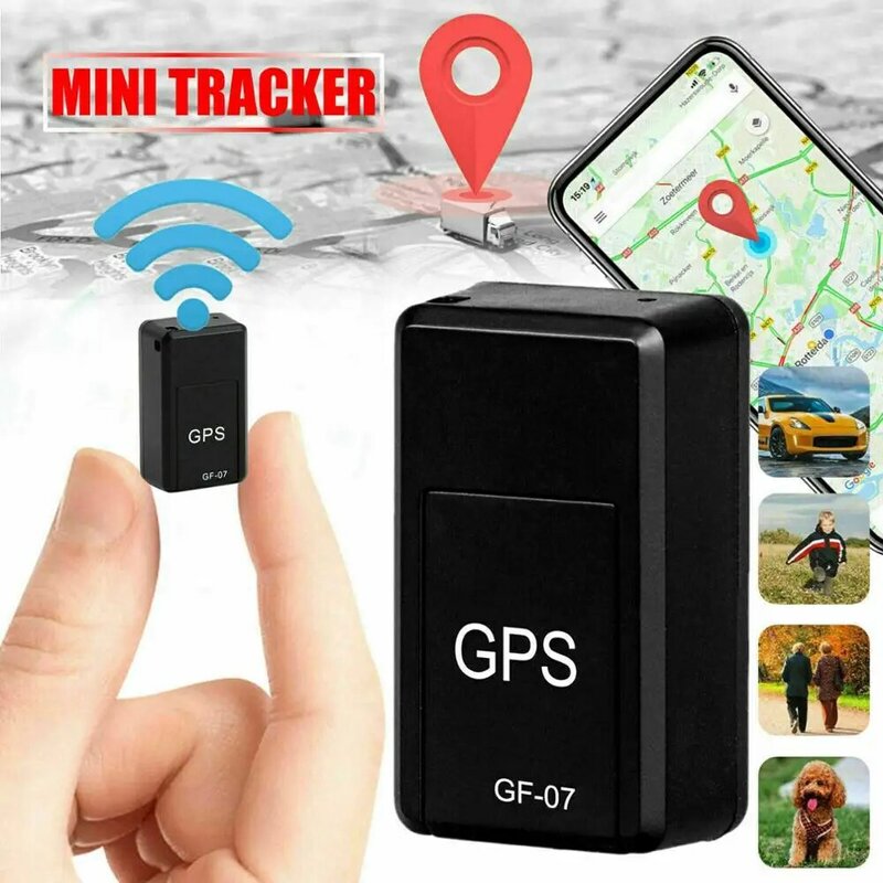 Mini rastreador gps magnético para carro, dispositivo de localização em tempo real, rastreador gps em tempo real, localizador de veículos, dropshipping