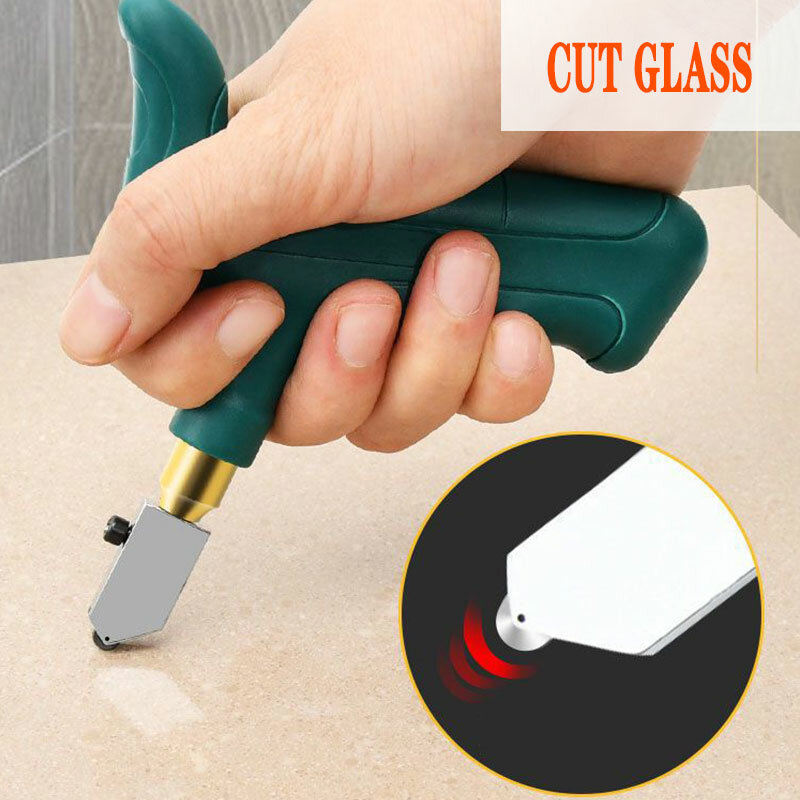 High-strength Glass Cutter Hand Hold Portable Opener Home Glass Cutter Diamond Cutting Hand Tools Tile Cutter Glass Cutter